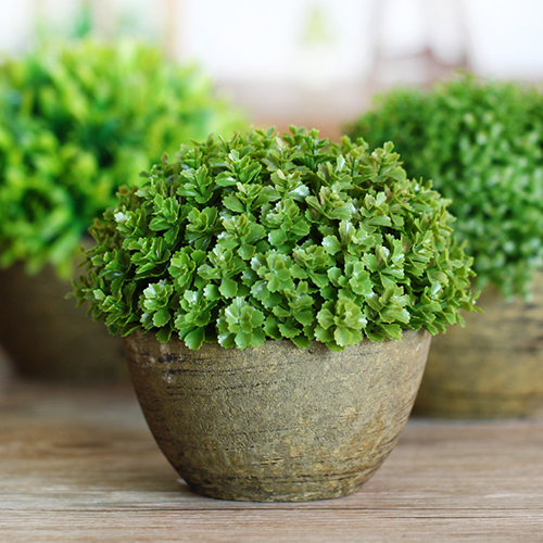 欧美式田园仿真家居绿植物小盆景摆放装饰盆栽假花客厅室内摆件