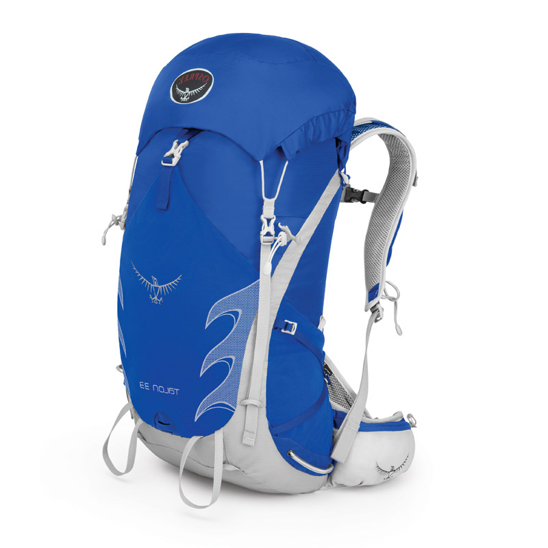 osprey talon魔爪33l轻量徒步包登山包双肩包 蓝色 sm