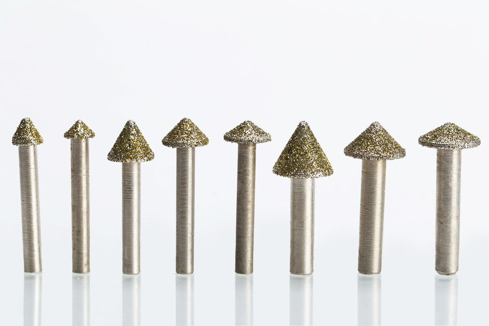 沪豪电镀数控石材雕刻刀浮雕刻字花岗岩金刚石玉石雕刀雕刻机刀具 c3