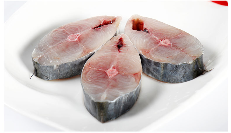 海鲜颂冷冻马鲛鱼片鲅鱼段袋装海鲜水产400g450g