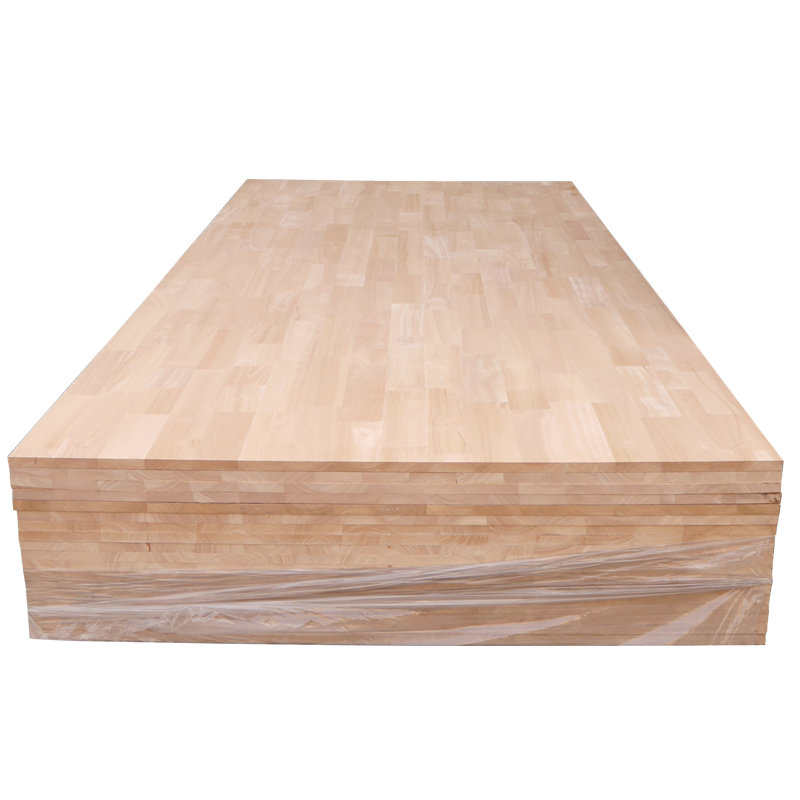 睿筑橡胶木指接板 e0级进口原木 插接板实木家具板衣柜板 泰国橡木