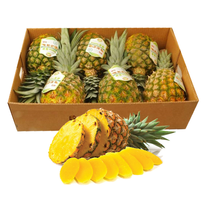 greenhow新鲜水果菲律宾凤梨进口无眼菠萝原箱装18斤特大果顺丰快递