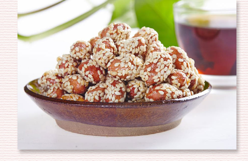 [平泉馆] 畅宇 芝麻杏仁 坚果麻仁大扁休闲零食800g承德特产新年货