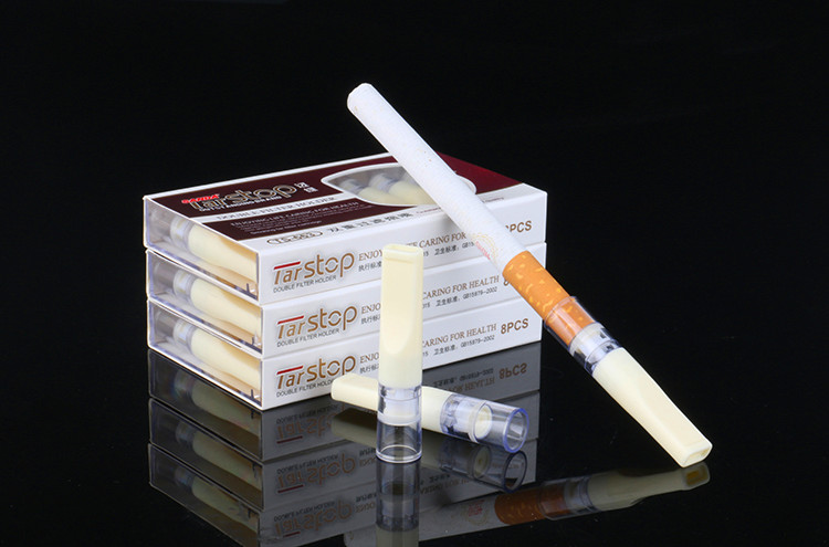 sanda三达烟嘴tssd663抛弃型双重过滤烟嘴一次性96支棉芯滤珠微孔过滤