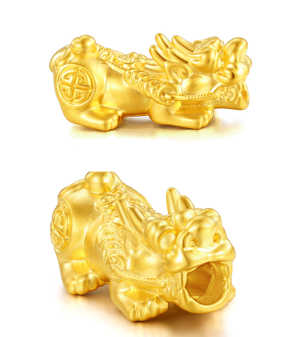 貔貅手链男士霸气招财聚财转运珠3d硬金六字箴言手串男士貔貅手串项链