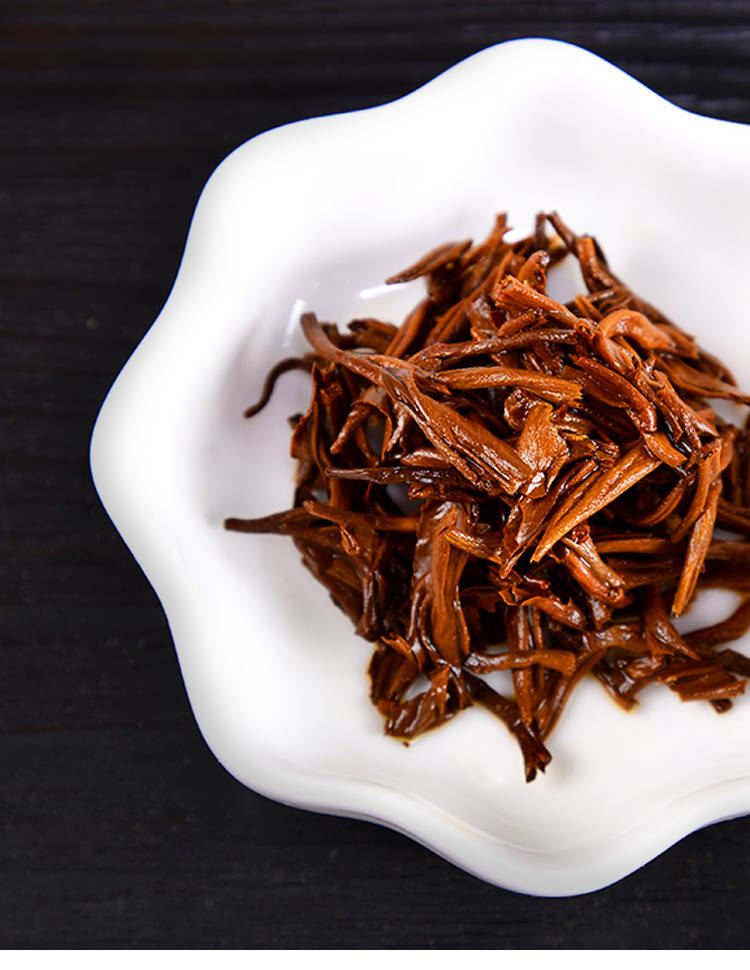 天福茗茶 秋茗赏红茶礼盒 云南特产金毫滇红伴手礼 茶礼