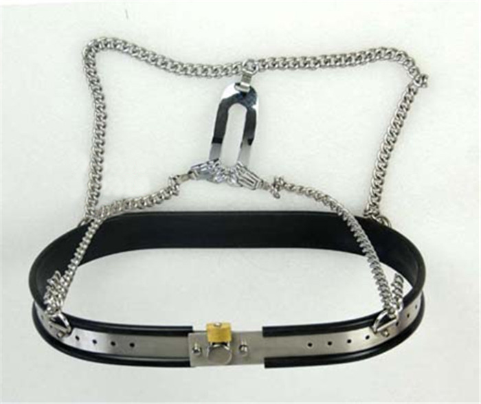 insex sm道具束缚女用贞带不锈钢洁裤锁尿道锁情趣用品另类玩具 贞洁