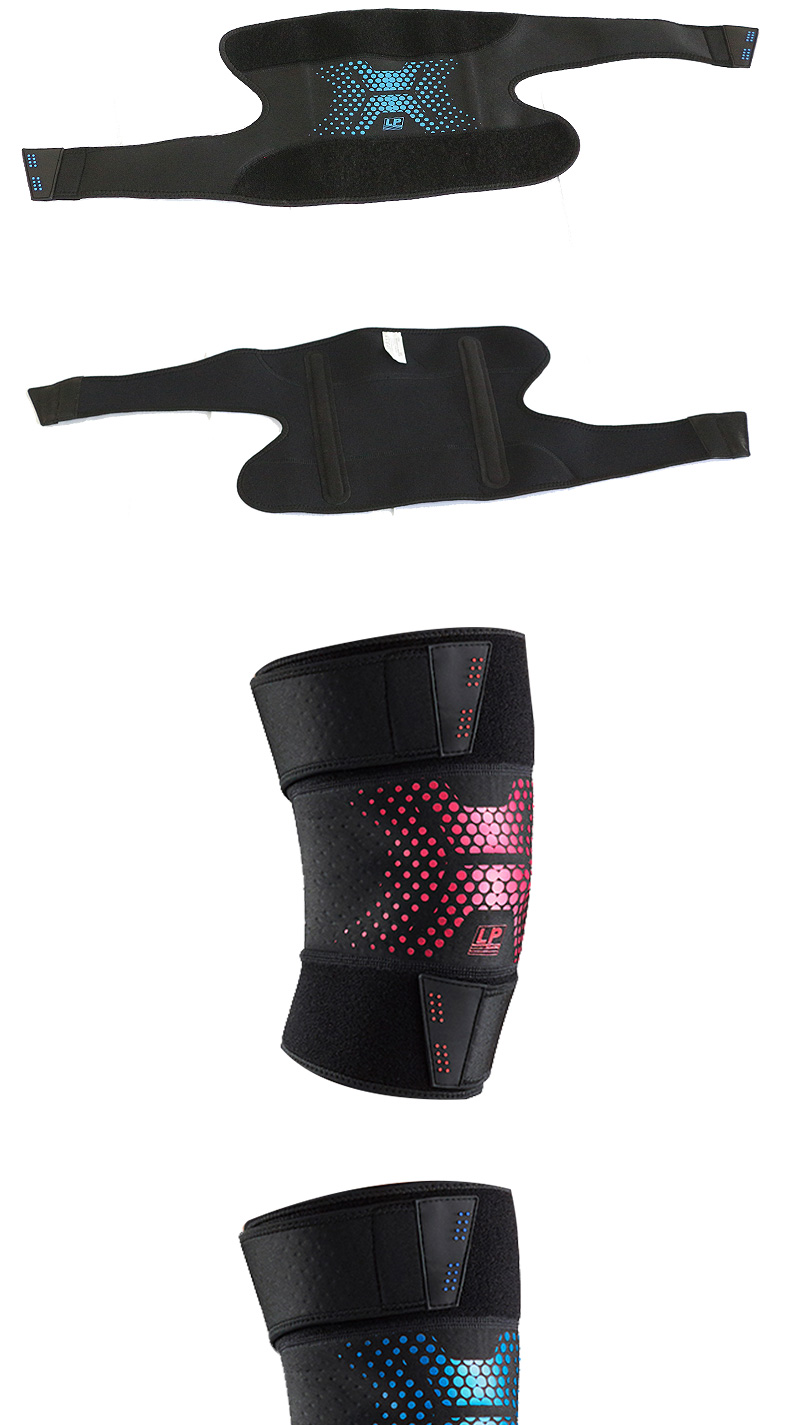 lp护膝运动男健身篮球装备跑步羽毛球护具女士登山膝关节防护装备ct72