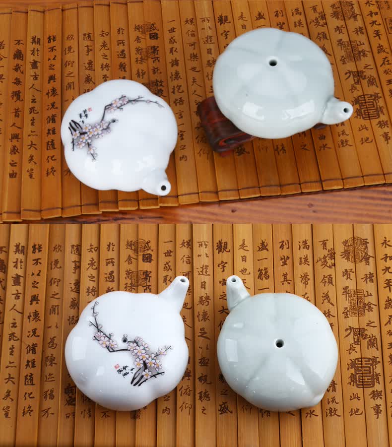 好运道砚滴水滴水注汝窑陶瓷精品文房四宝教师老师礼物香远益清上新