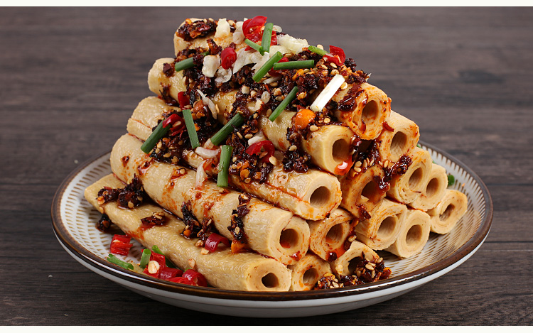 【泸县馆】隆昌豆杆 500g 四川隆昌特产 手工豆杆豆笋豆棒段豆筋腐竹