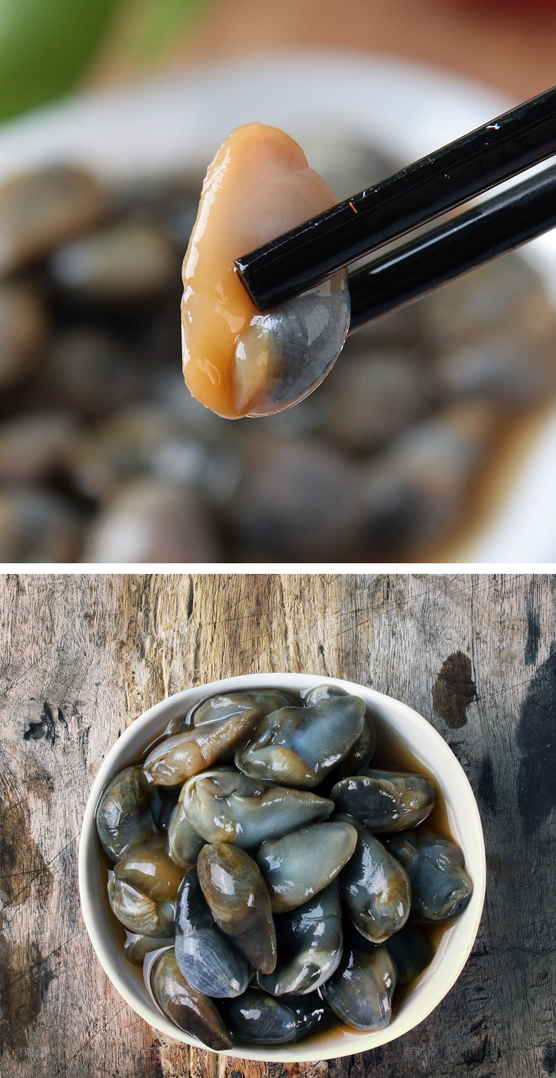宁波特产酒腌醉泥螺1050g1罐黄泥螺个大无沙酒味腌制醉螺即食下饭菜