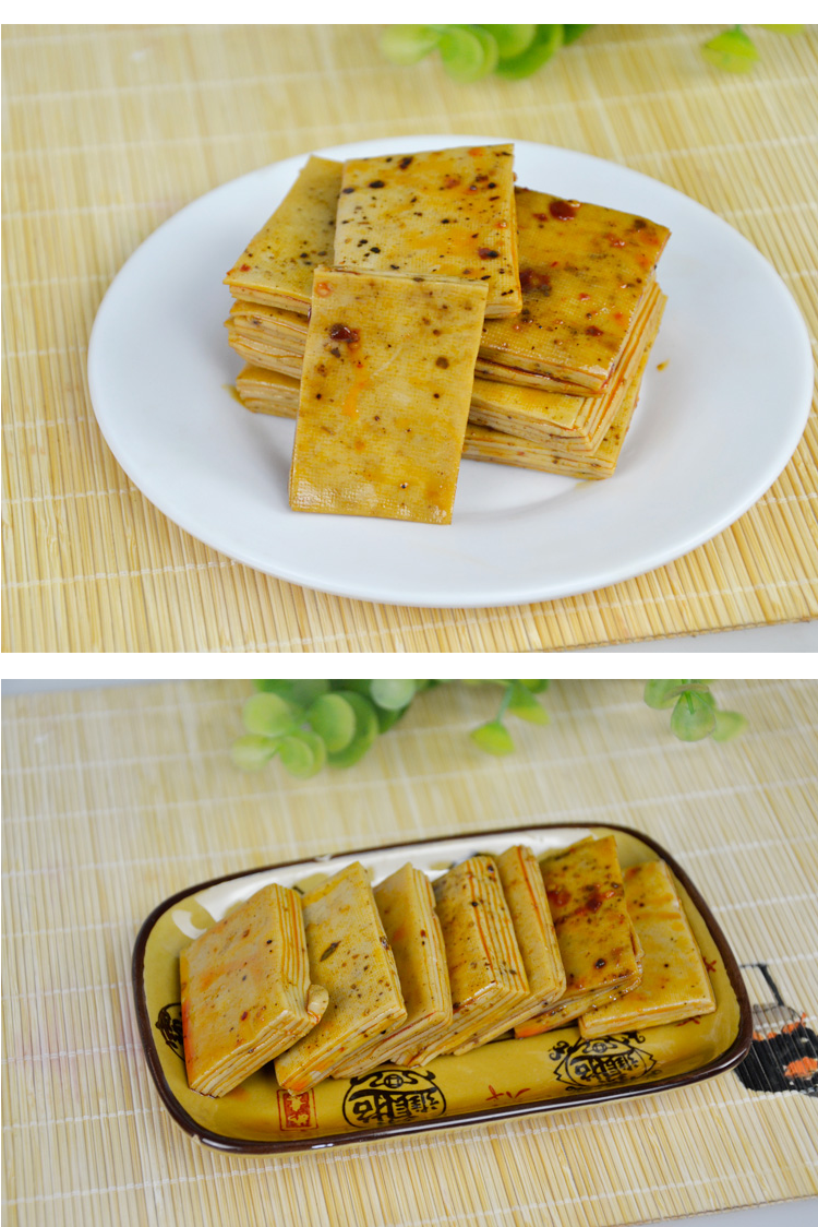 【船山扶贫馆】遂宁特产徐老三软豆腐干散装七种口味休闲零食一口一个