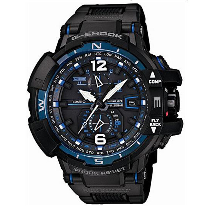 卡西欧casio g-shock空霸手表防水太阳能电波运动男士手表gw-a1100 gw