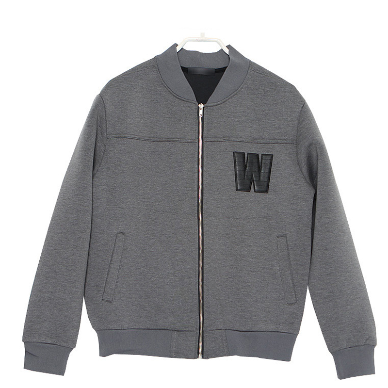 佐卡专卖 2015新款开春英伦休闲百搭修身卫衣 百搭纯色夹克卫衣jt-c