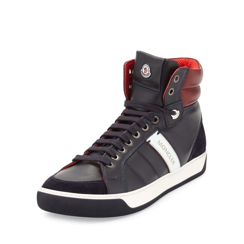 moncler 男鞋 男式胶底鞋 q00035352 navy 44eu/11us