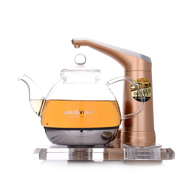 kamjove/金灶 b6智能水晶电热水壶玻璃烧水壶茶壶电茶壶自动上水
