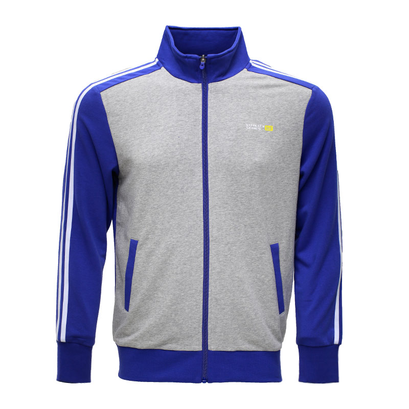 361度 2015春 男子 综训开襟运动卫衣 551514814a 蓝 4xl