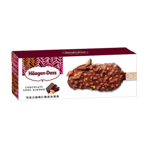 京东PLUS会员： Haagen-Dazs 哈根达斯 巧克力扁桃仁口味 脆皮冰淇淋 69g *7件   122.7元（双重优惠）