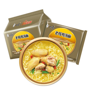 限地区baixiang白象方便面珍骨汤经典系列老母鸡汤面102g5袋