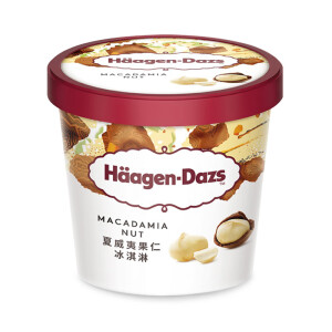 Häagen·Dazs 哈根达斯 夏威夷果仁口味冰淇淋 100ml *7件   122.7元包邮（双重优惠）