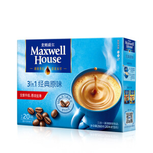 麦斯威尔 原味速溶咖啡 20条 260克 *10件
127元（双重优惠）