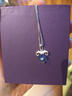 美立方银饰12星座925银项链女 射手座 生日礼物送女友 人造水晶吊坠日韩版 处女座8.24-9.23 实拍图