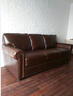 胜优美 皮艺沙发 美式乡村真皮沙发组合 简约欧式客厅组合 时尚个性油蜡复古皮艺创意酒店别墅家具 头层牛皮(接触面牛皮) 三人位 实拍图