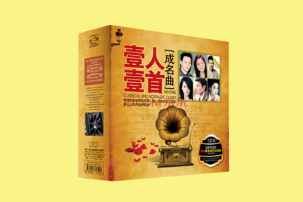 汽车音乐唱片车载音乐cd在路上华语流行经典音乐12cd一人一首成名曲